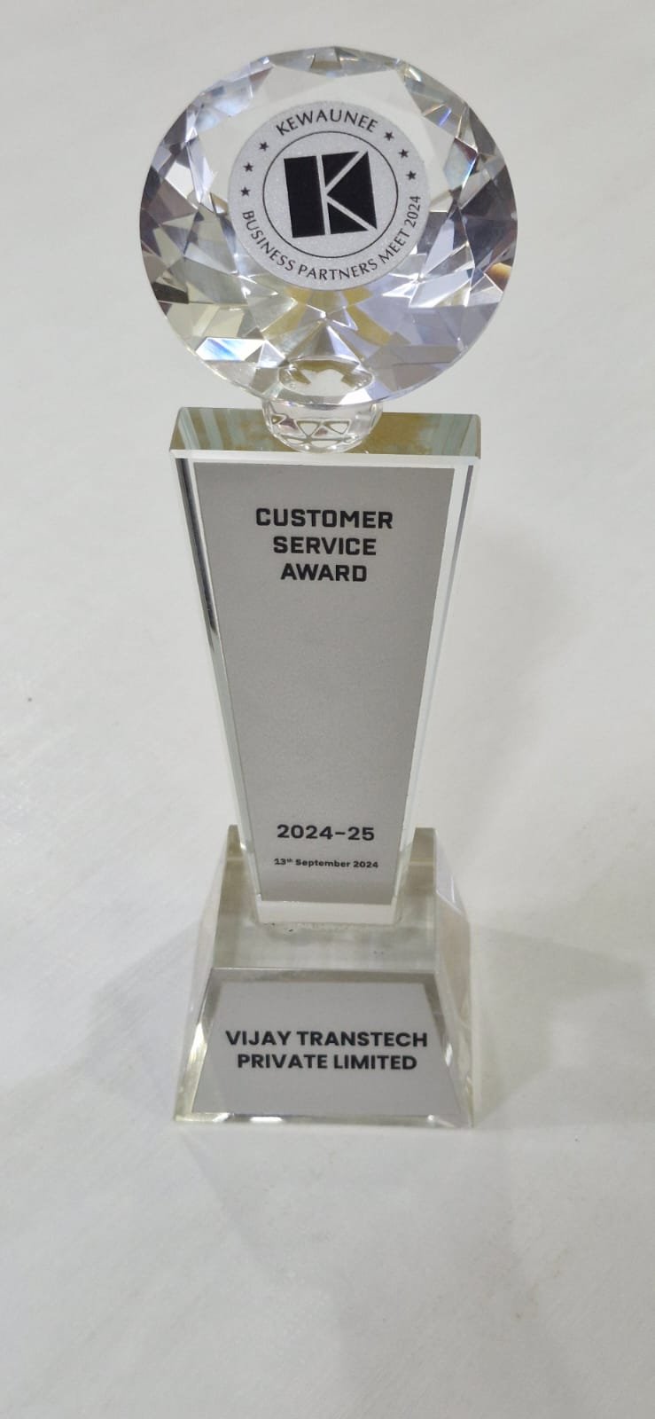 Vijay Transtech award and recognition